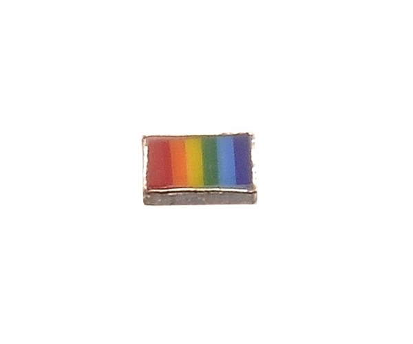 Small Rainbow Earring Post