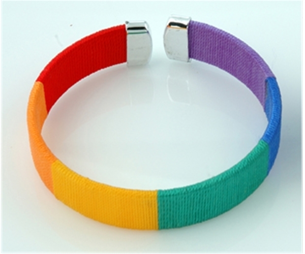 All Rainbow Bangle Bracelet