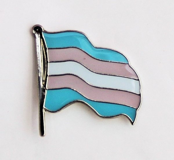 Transgender Flaggen-Anstecker