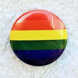 Regenbogen-Button S