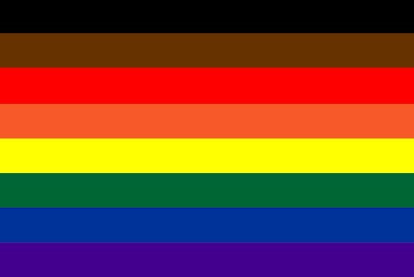 Regenbogen People of Colour Philly Pride Magnet