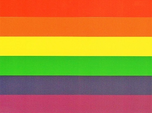 Regenbogen-Aufkleber XXL   9,5 x 14,5 cm